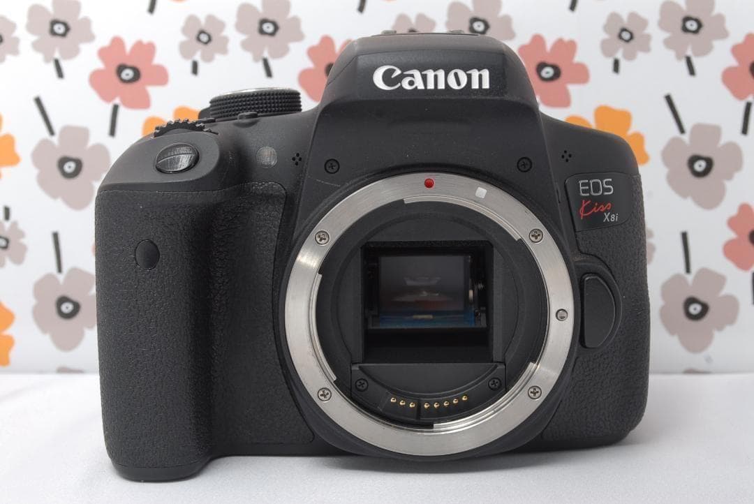 ❤Canon Kiss X8i❤高性能STMレンズ❤一眼レフ❤Wi-Fi転送❤