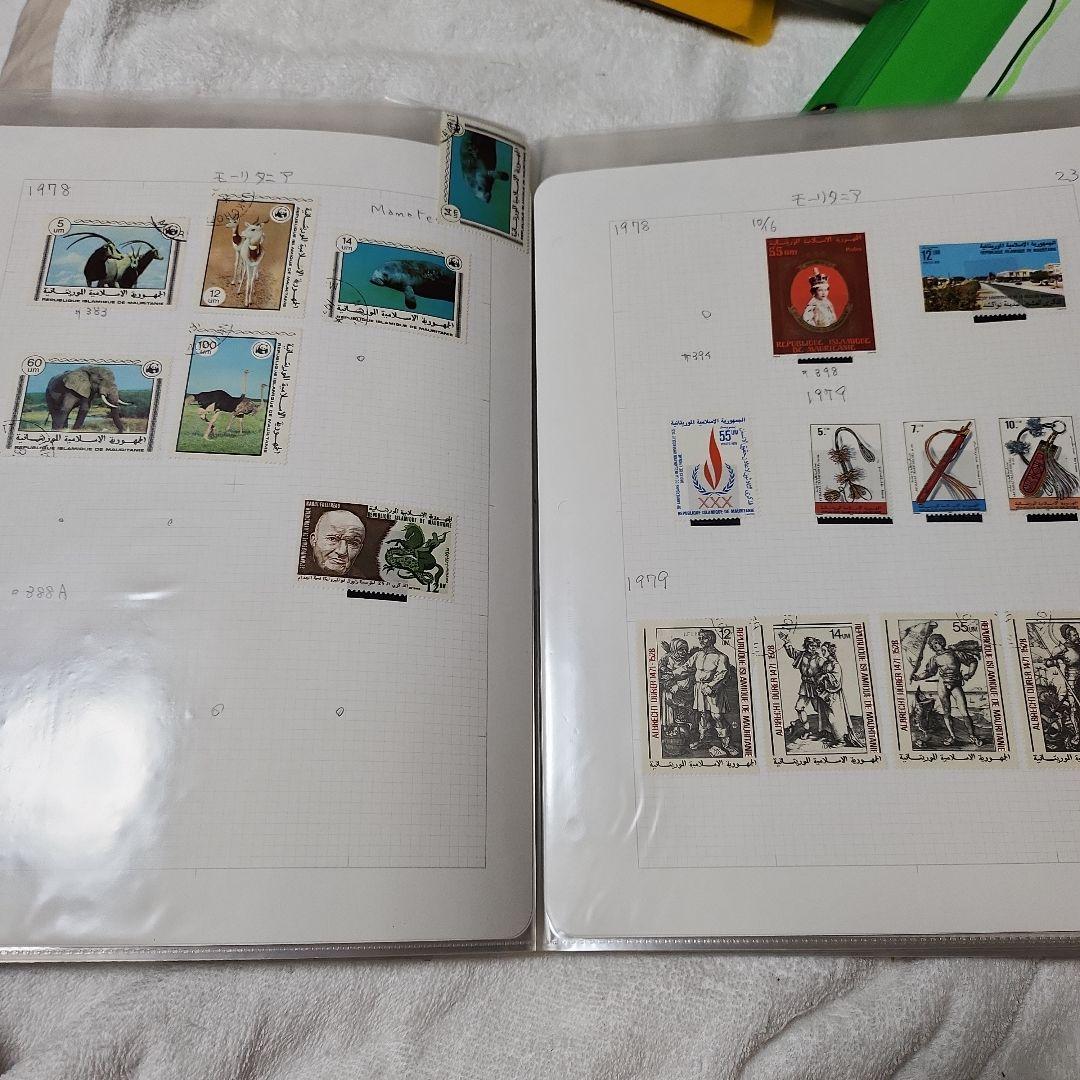 アフリカ全土　使用済み切手　12冊
