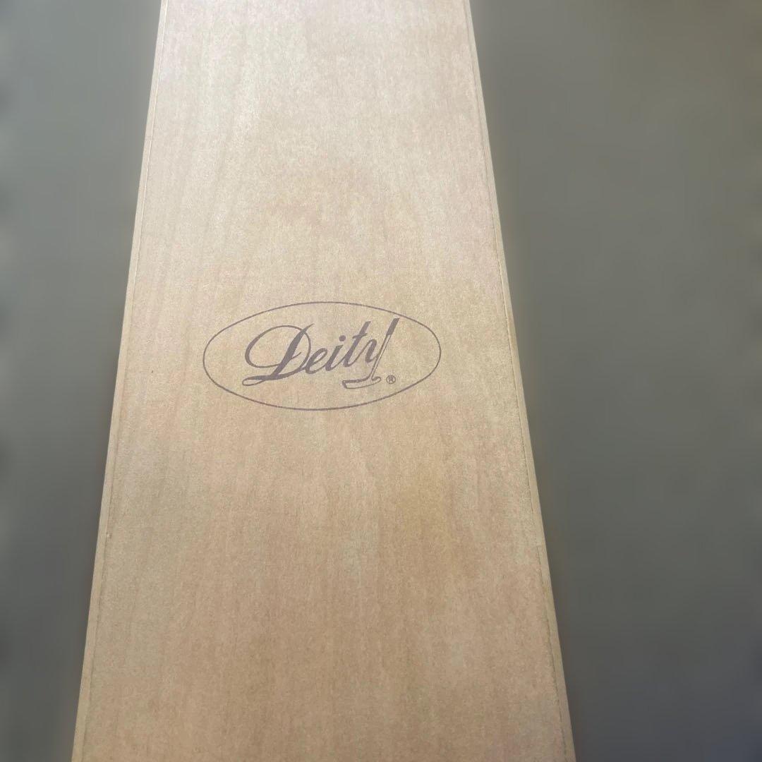 【希少】新品未使用 Deity 天然翡翠(ひすい) パター 木箱入り ゴルフ