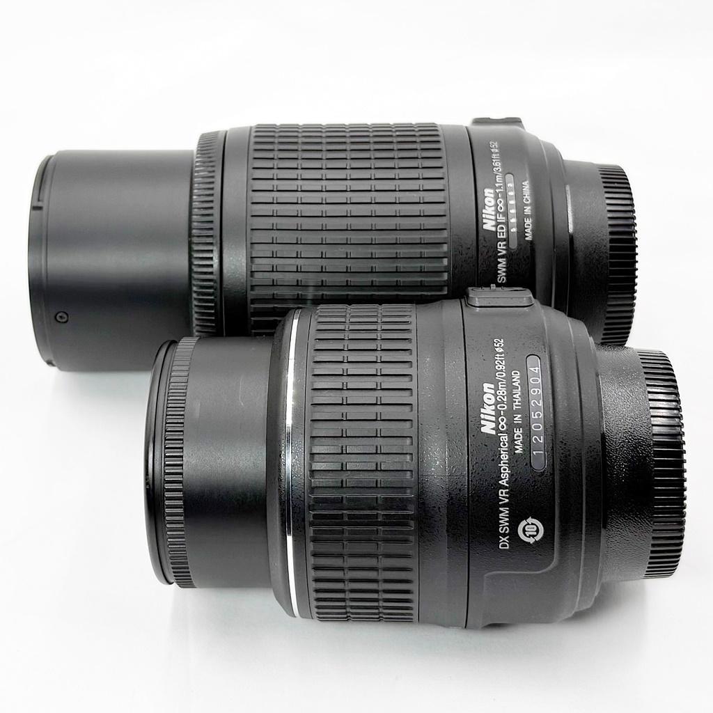 【美品】ニコン Nikon D60 Wズームキット 一眼レフ カメラ 中古