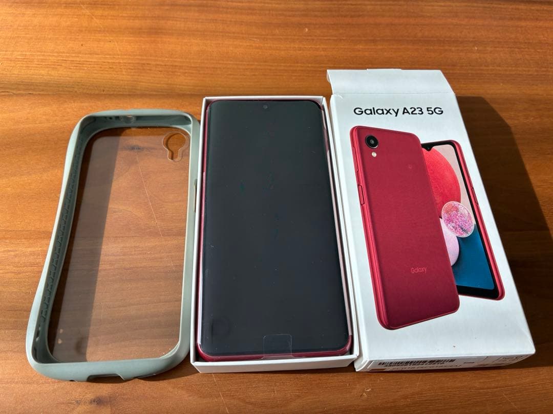 Samsung Galaxy A23 5G レッド 本体