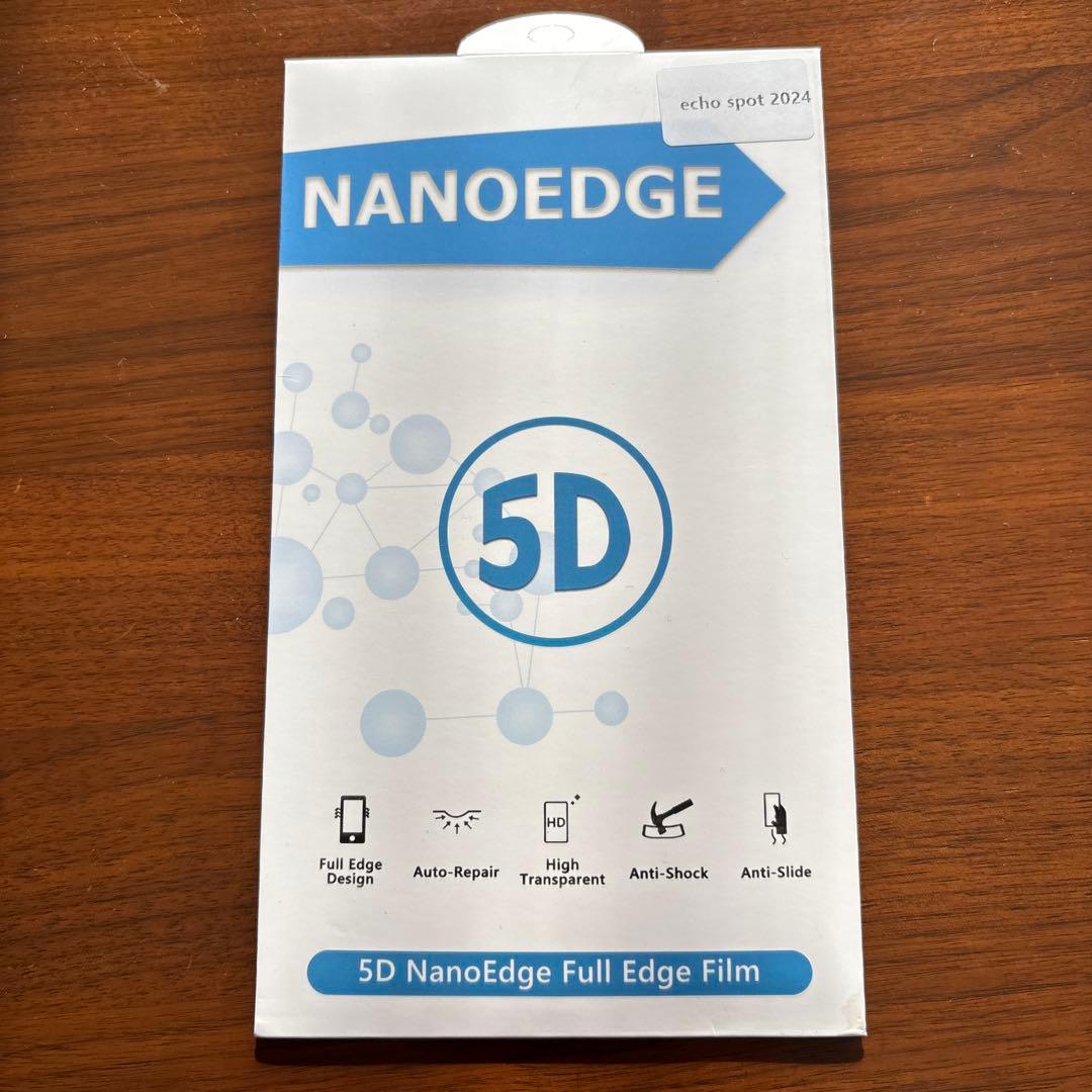 【新品未開封】Amazon Echo Spot ブラック　保護フィルム付き