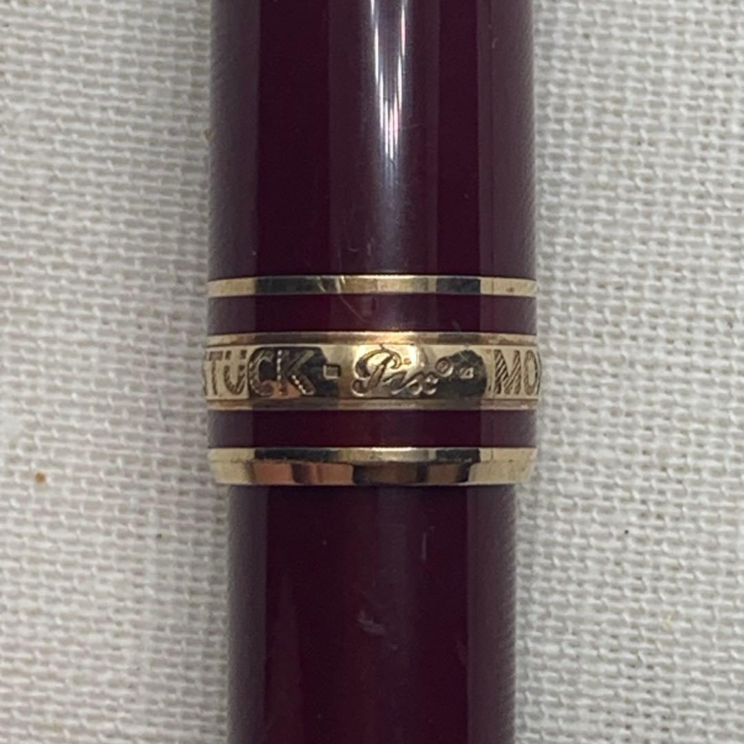 【販売終了品ボルドー】　モンブラン　マイスターシュテュック　164 ボールペン