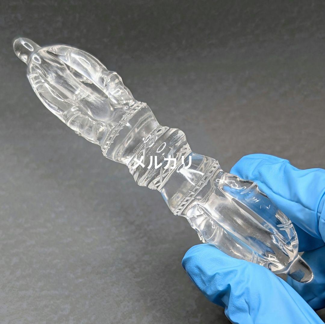 ￥18,000→15,300　15%OFF　水晶ヴァジュラ（五鈷杵）