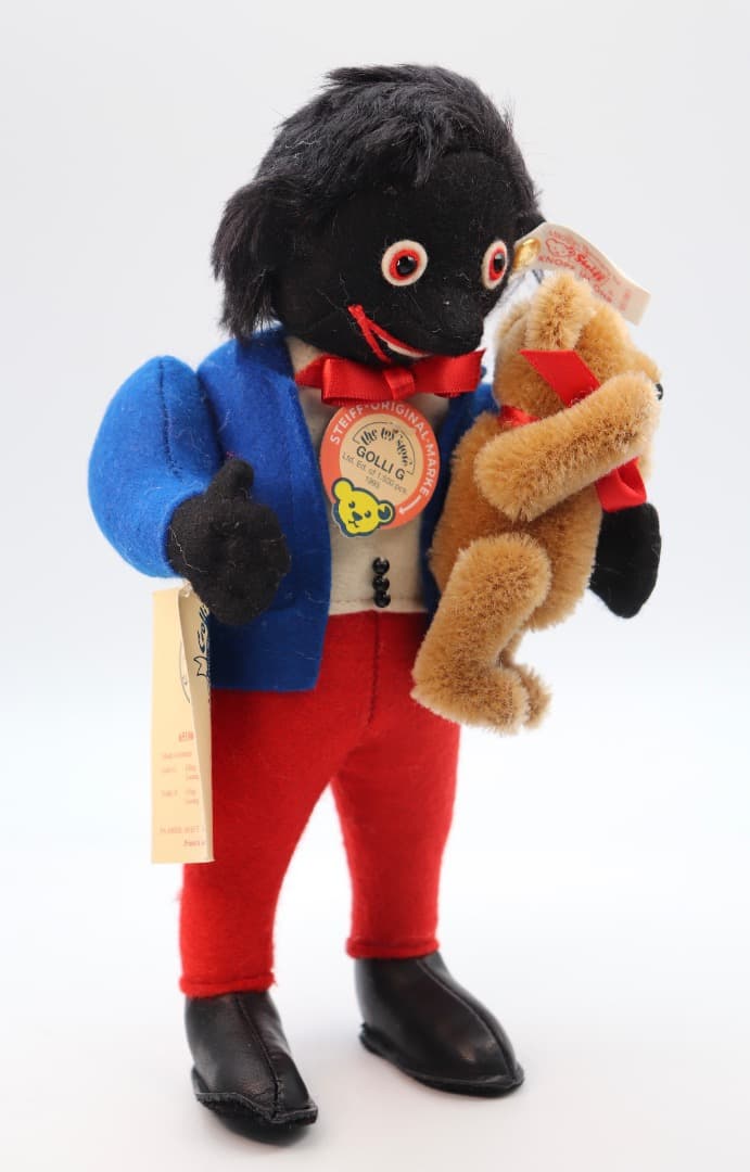 Golliwog-Set シュタイフ ゴリウォグ23cmとテディBのセット