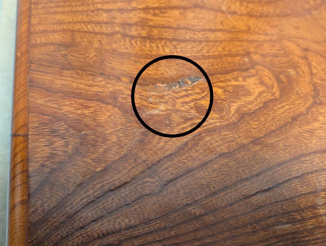 ちゃぶ台　座卓　茶台　欅