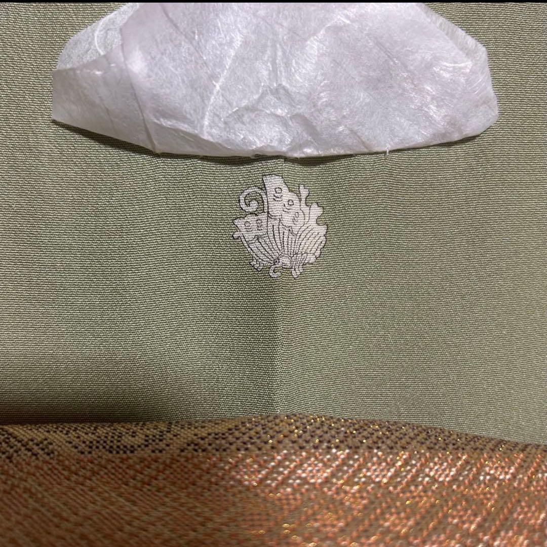 s*e様 新品　美品　袷　正絹　金彩　紋付　訪問着　フルセット　4点