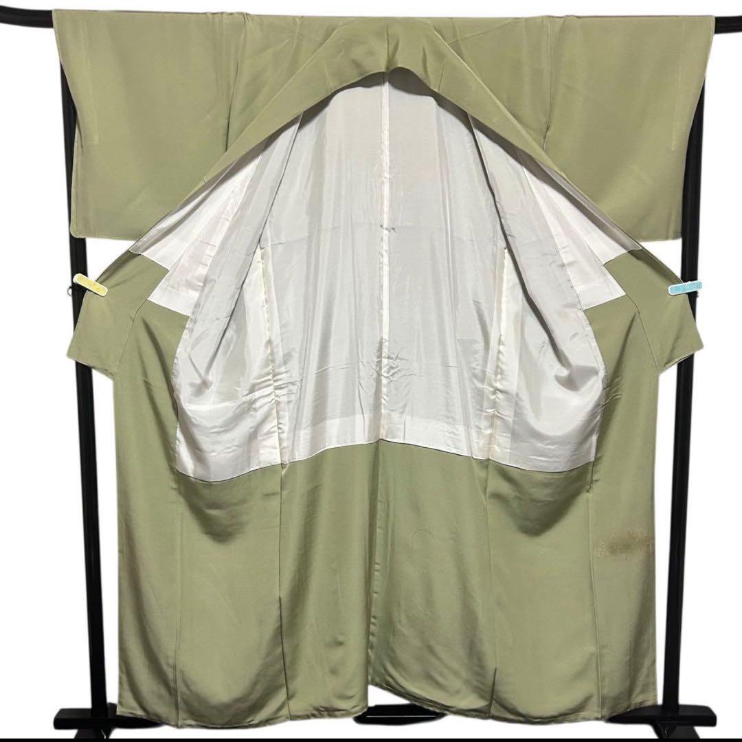 s*e様 新品　美品　袷　正絹　金彩　紋付　訪問着　フルセット　4点