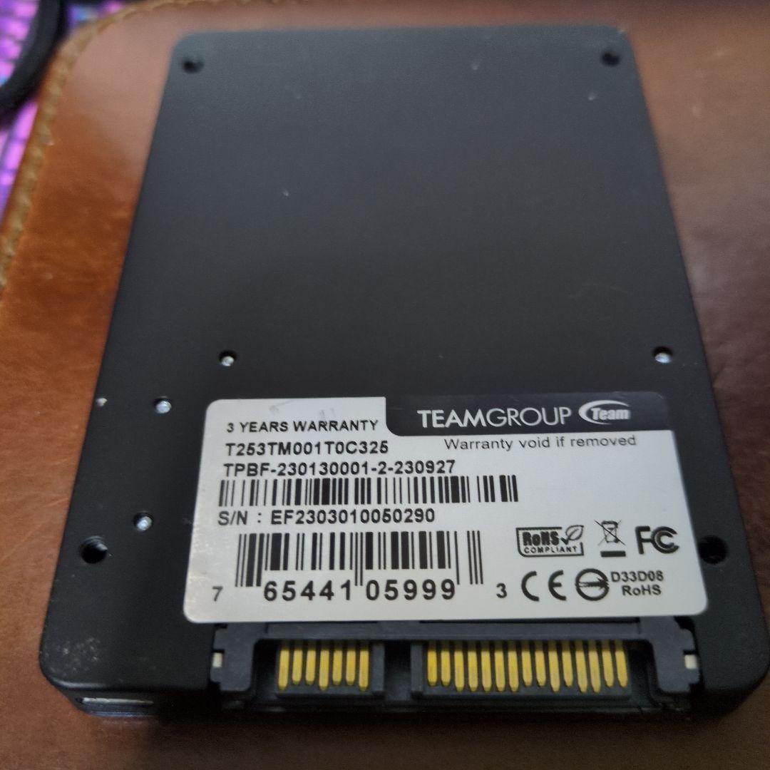 健康状態100%　1TB SSD DELTA MAX