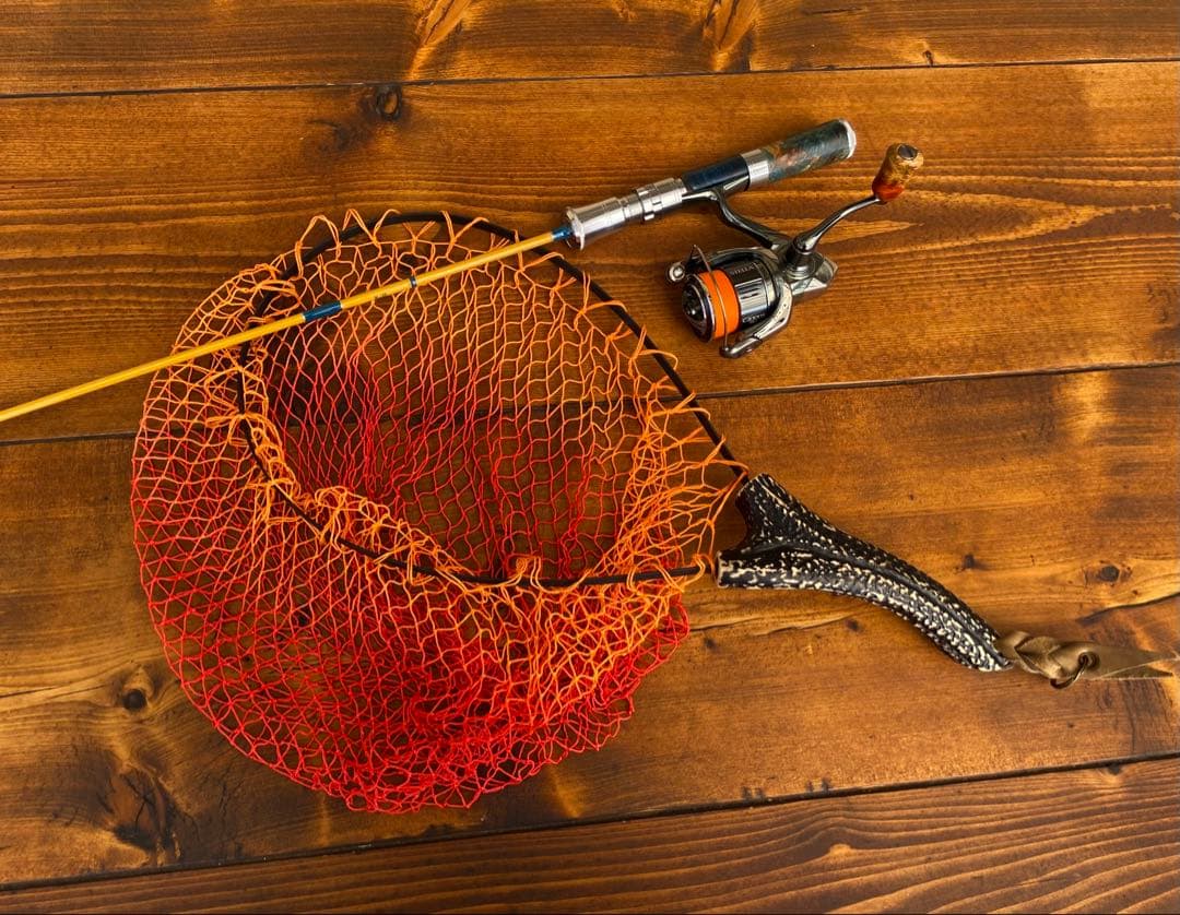 トラウトロッド　スピニング　502UL ウッドグリップ スタビライズドウッド