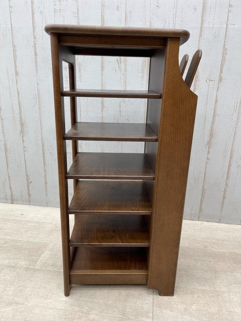 karimoku カリモク スリッパラック シューズラック 6段 花台 玄関収納