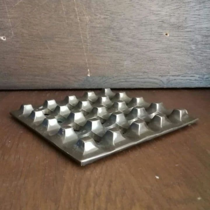 逸品　真鍮　灰皿　ミッドセンチュリー　オブジェ　スウェーデン　インダストリアル