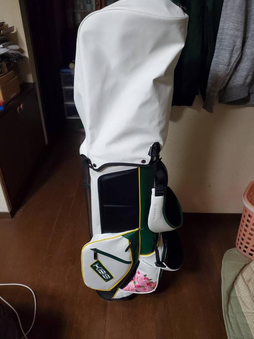 値下げ中【超限定】ベゼル マスターズカラー キャディバッグ スタンド KBS