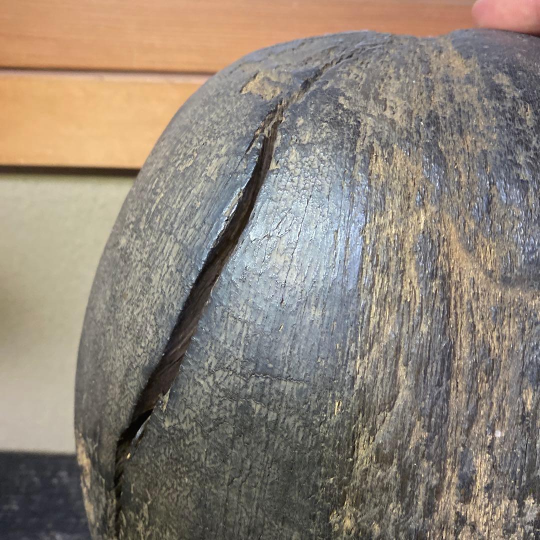 木彫　達磨の型