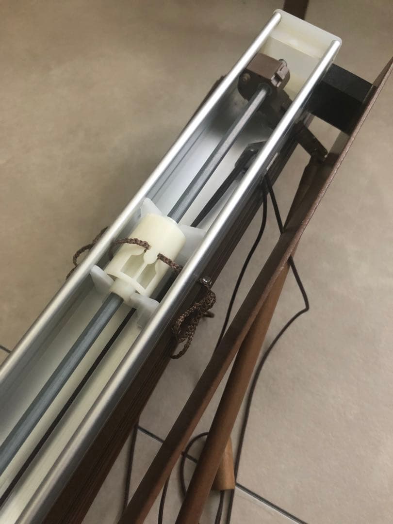 TOSO ウッドブラインド　2個セット　連窓