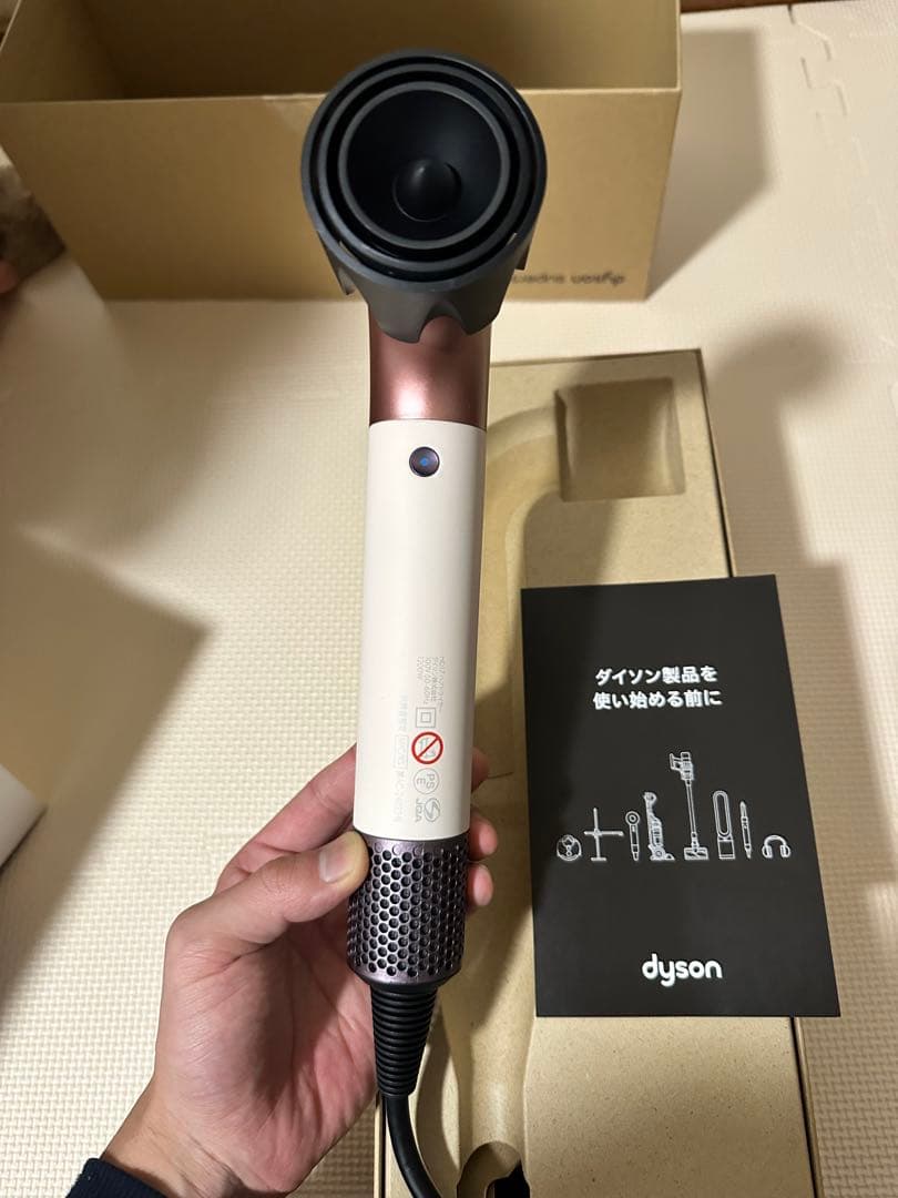 dyson supersonic r ホワイト/ローズゴールド