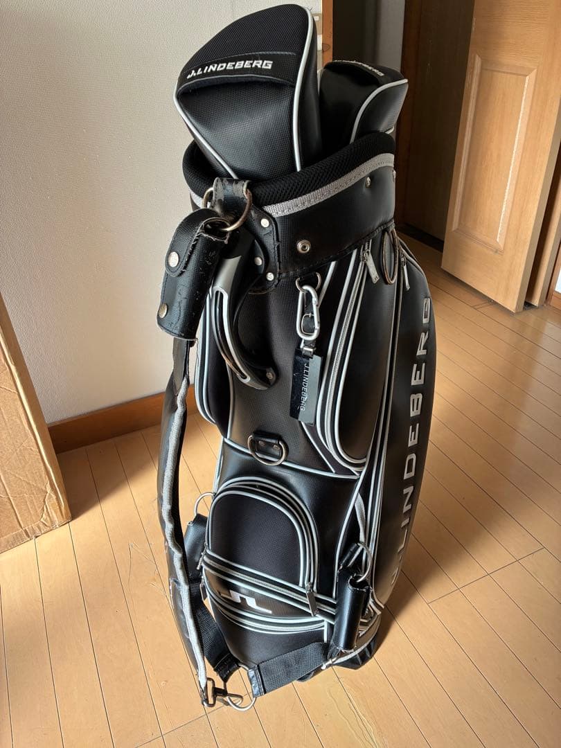 J.Lindeberg キャディバッグ ブラック