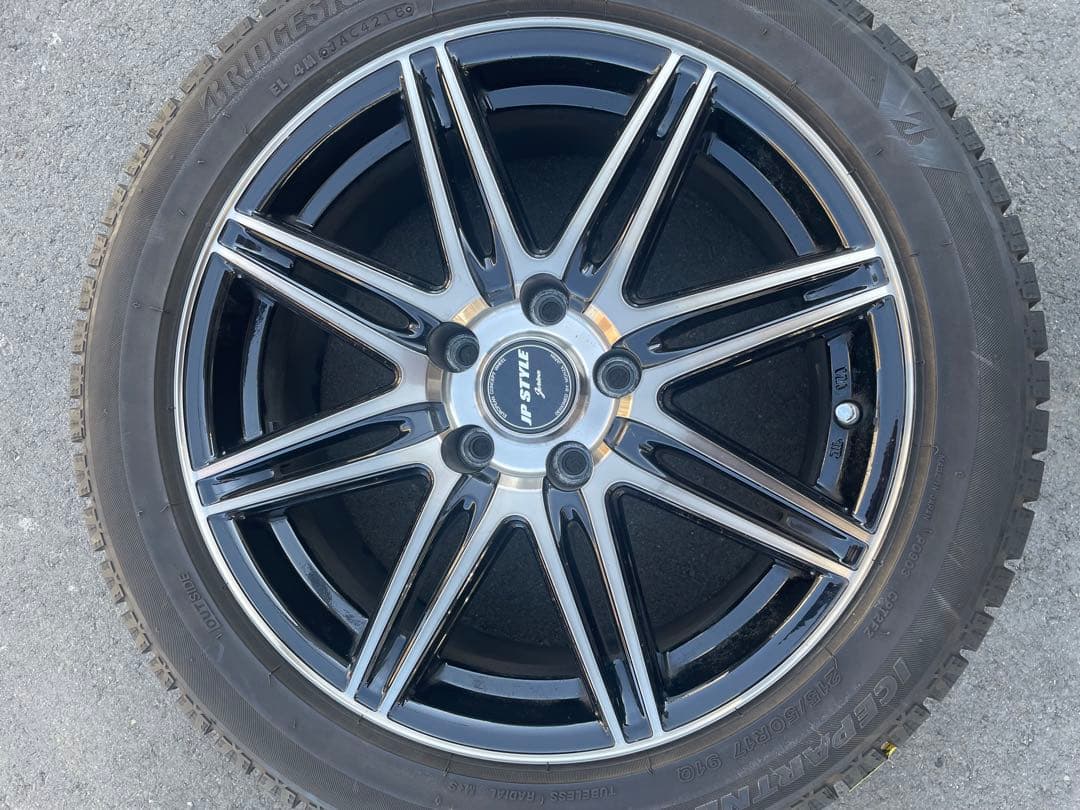 215/50R17　ブリヂストンIP2　JPスタイルホイールセット　最短翌日発送
