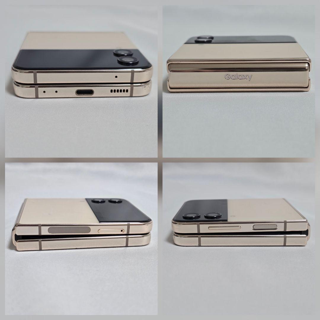 【付属品完備】Galaxy Z Flip4 pinkgold SIMフリー au