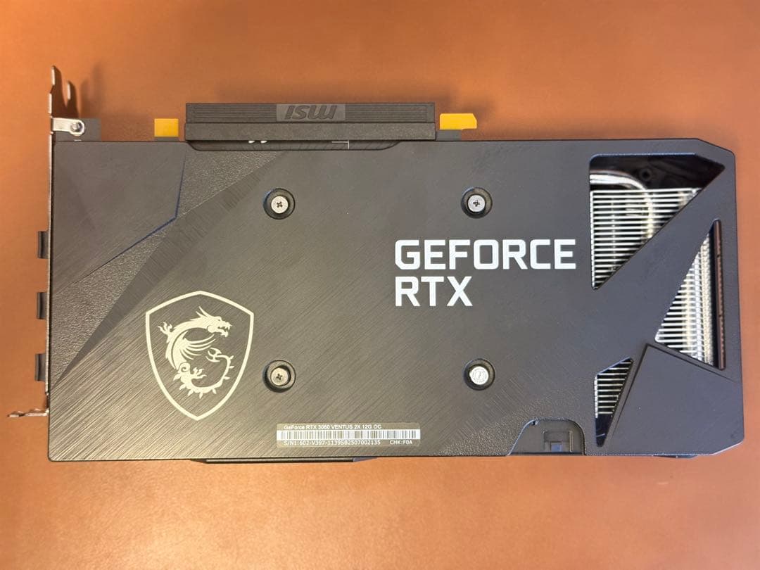 グラフィックボード・グラボ・ビデオカード MSI Geforce RTX 3060 VENTUS 2X 12G OC