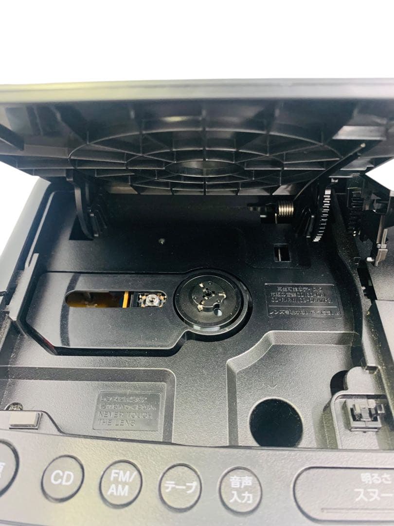 【美品】SONY CDラジカセット レコーダー CFD-S401 ラジオ 黒