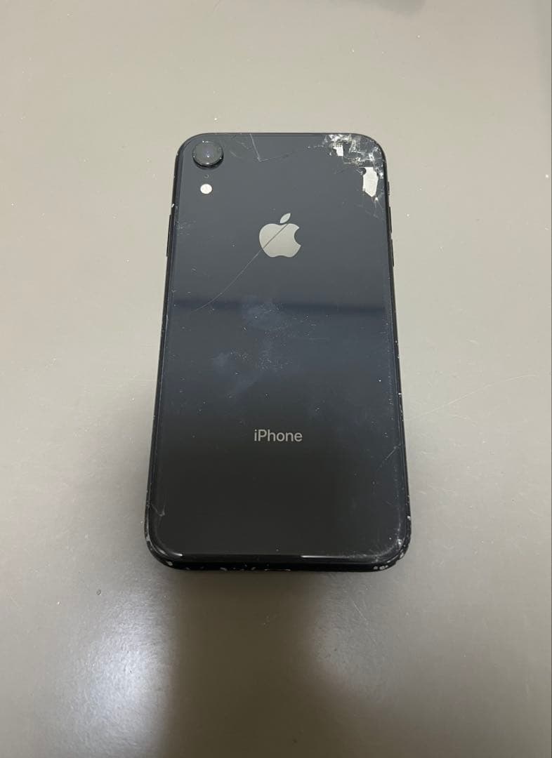 iPhoneXR 256GB ジャンク品 ヒビ割れ