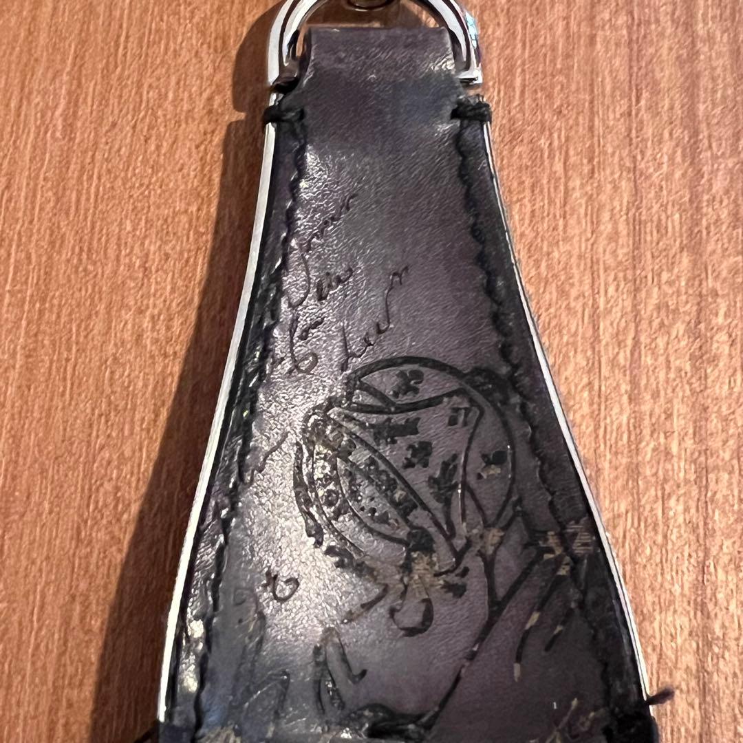 BERLUTI レザーキーホルダー 靴べら