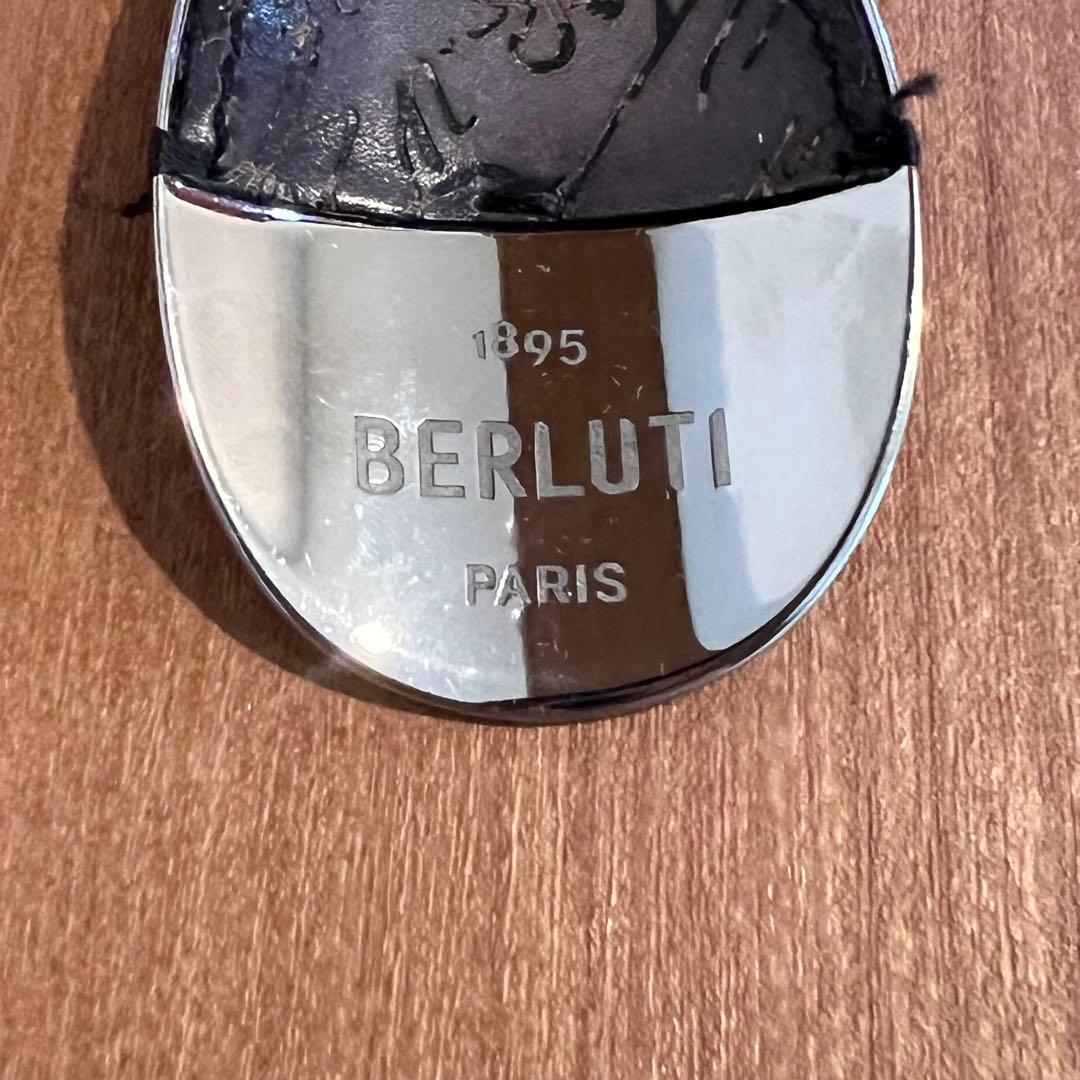 BERLUTI レザーキーホルダー 靴べら