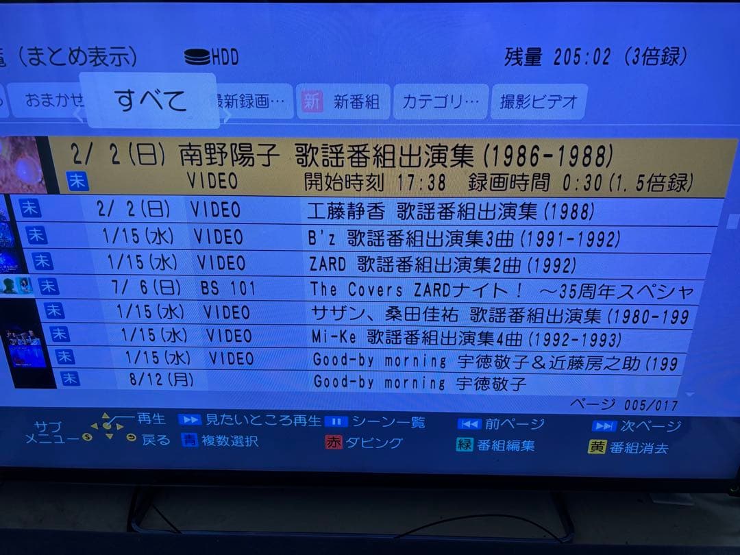 【完動品】DMR-BRX4020 4TB パナソニック 全自動DIGAレコーダー