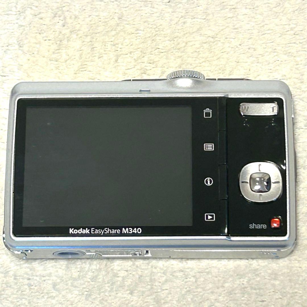 【極美品】コダック Easyshare M340 シルバー コンデジ デジカメ