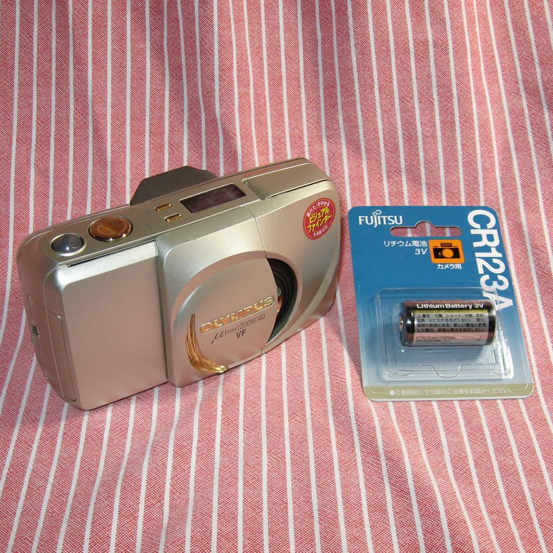 基本動作確認済　ピンボケ防止機能あり　オリンパス ミュー　 ズーム 140 VF