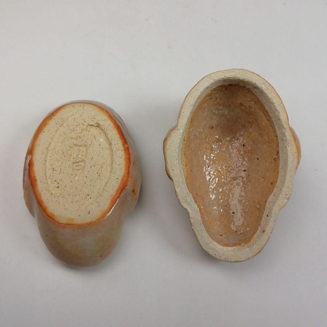 Ｔ８８６　香合　『干支　酉』『朝日焼』『七十四代　朝日豊斎』　共箱　茶道具