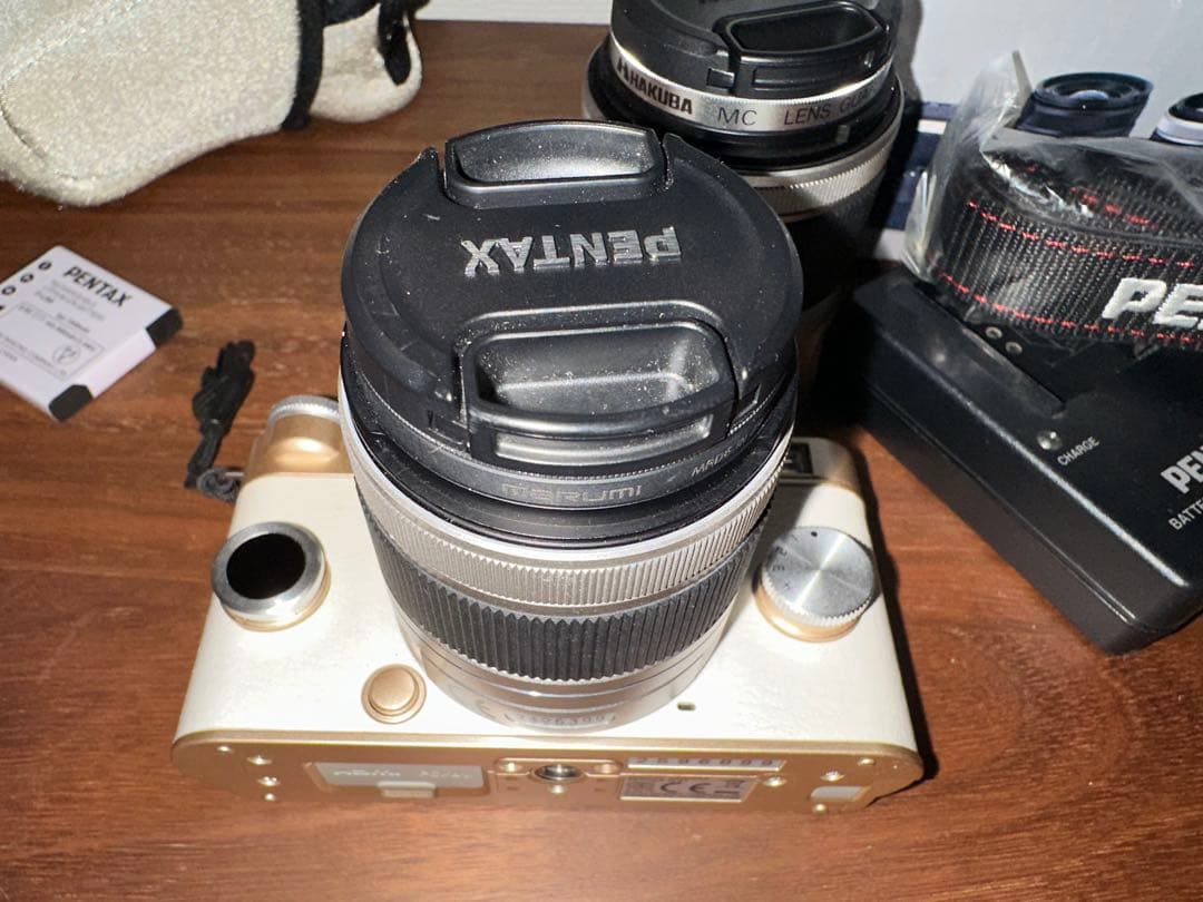 PENTAX Q-S1 ゴールド 2レンズ付き