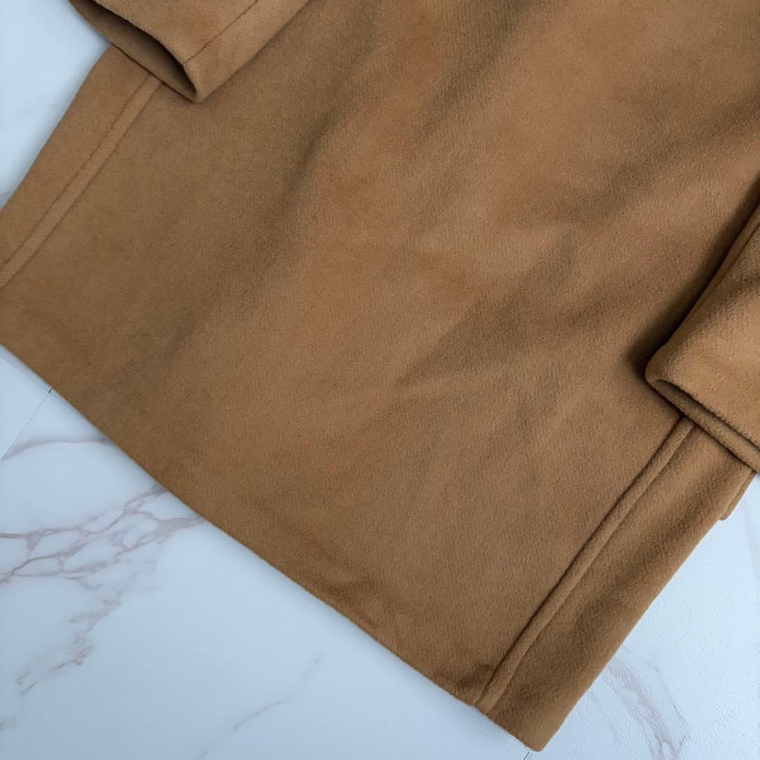 希少✨️英国製 ブルックスブラザーズ ダッフルコート キャメル チェック