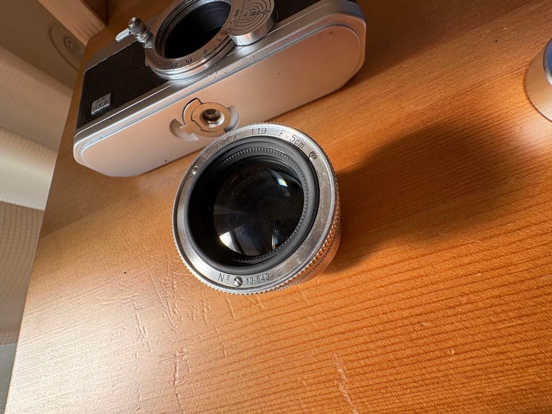 フィルムカメラ FOCA oplarex 5cm f1.9 + 2 star