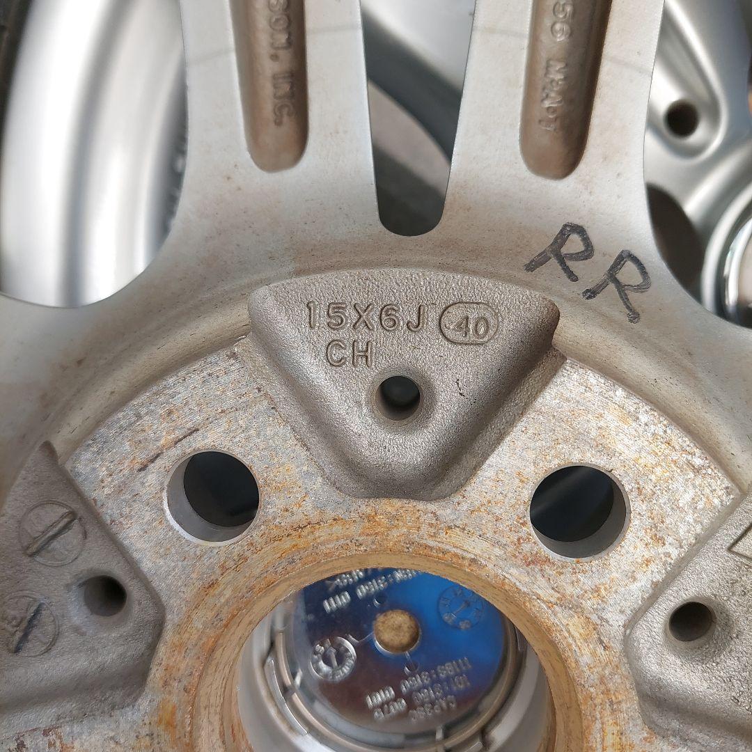 ホイール付きスタッドレスタイヤ4本セット185/65R15 PCD100 5H