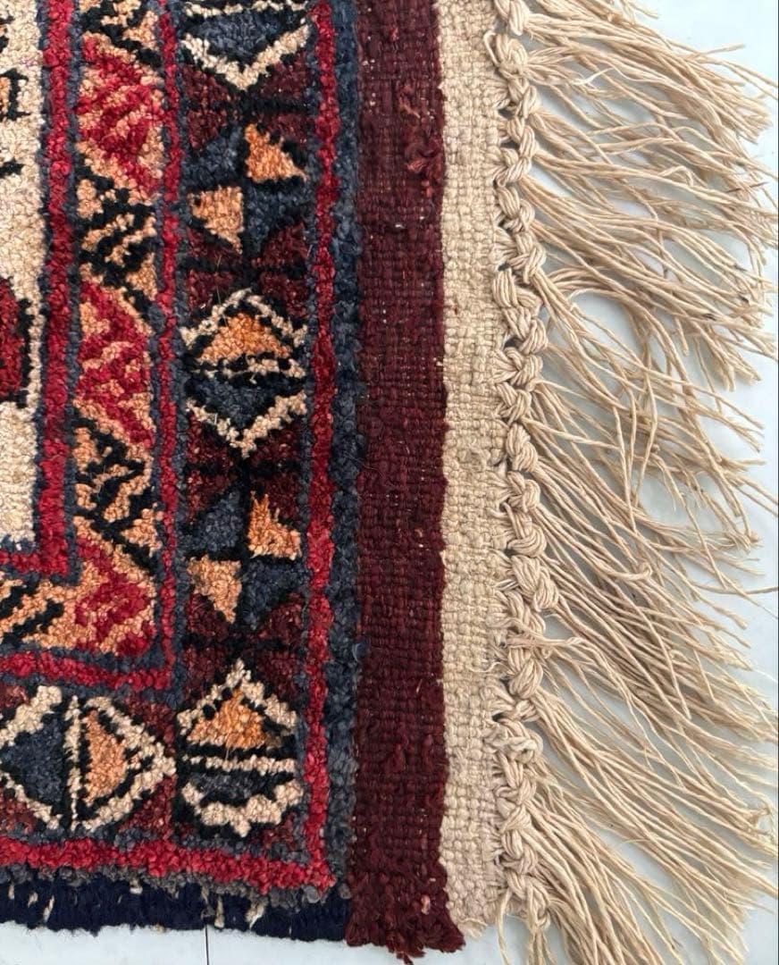 期間限定価格　アフガニスタン絨毯　手織　コットン✖️ウール　パキスタン　ペルシャ