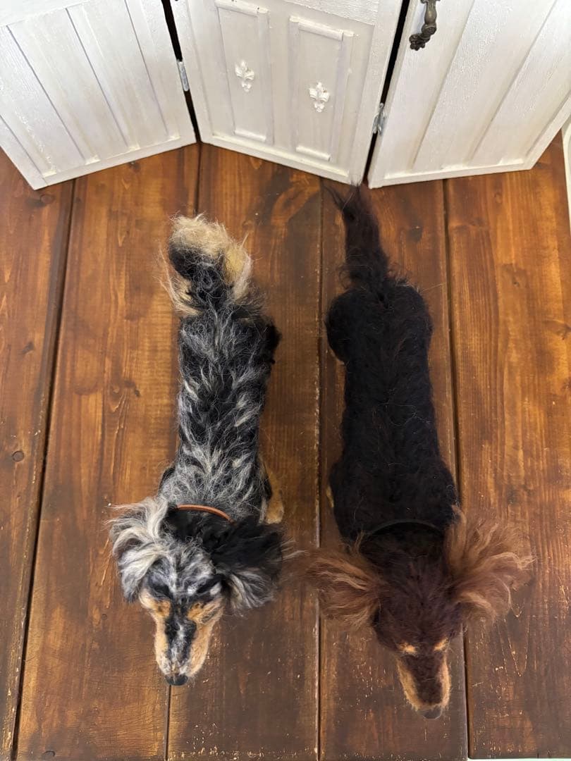 羊毛フェルト　ダックス　panda