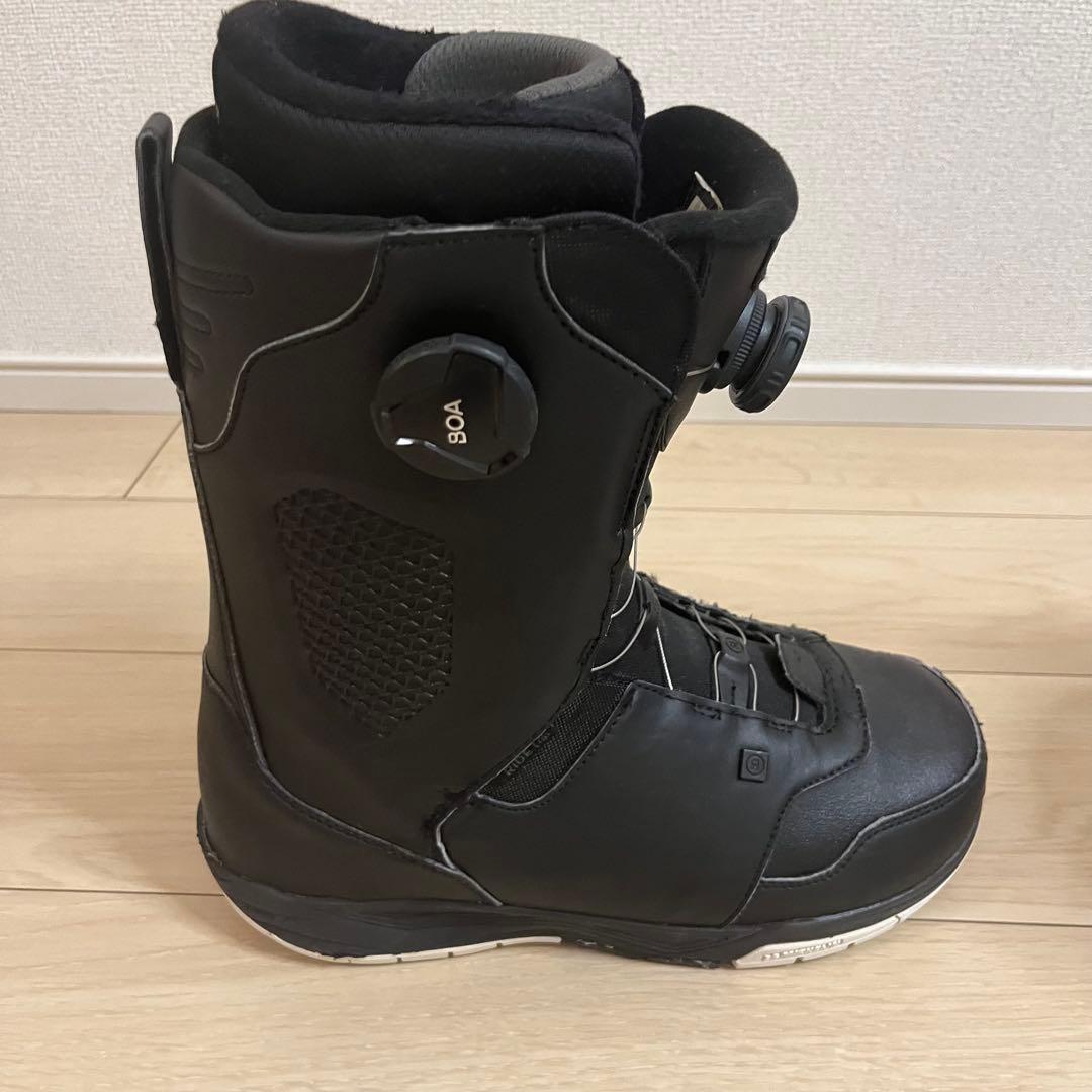 【良品】LASSO ブラック スノーボードブーツ　ride ブラック　27 ✨