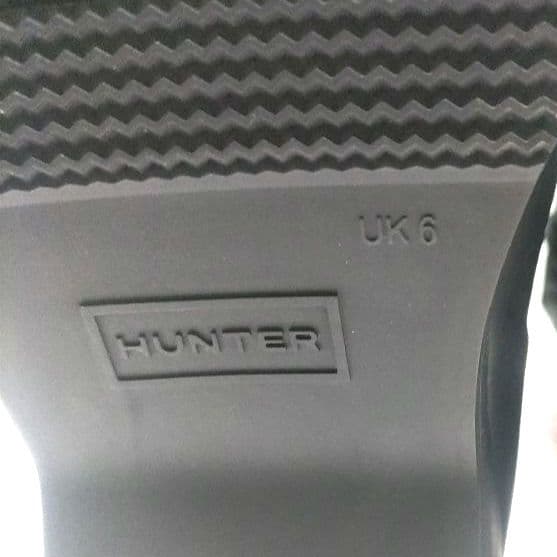 HUNTER ハンター プレイ ショート トラベル ブーツ ブラック 24.5