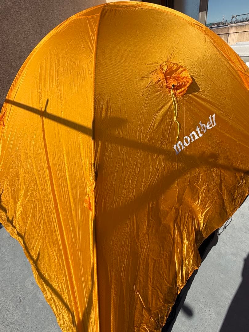 モンベル　ステラリッジ4スリーブ式 (テント、グランドシート、レインフライ)