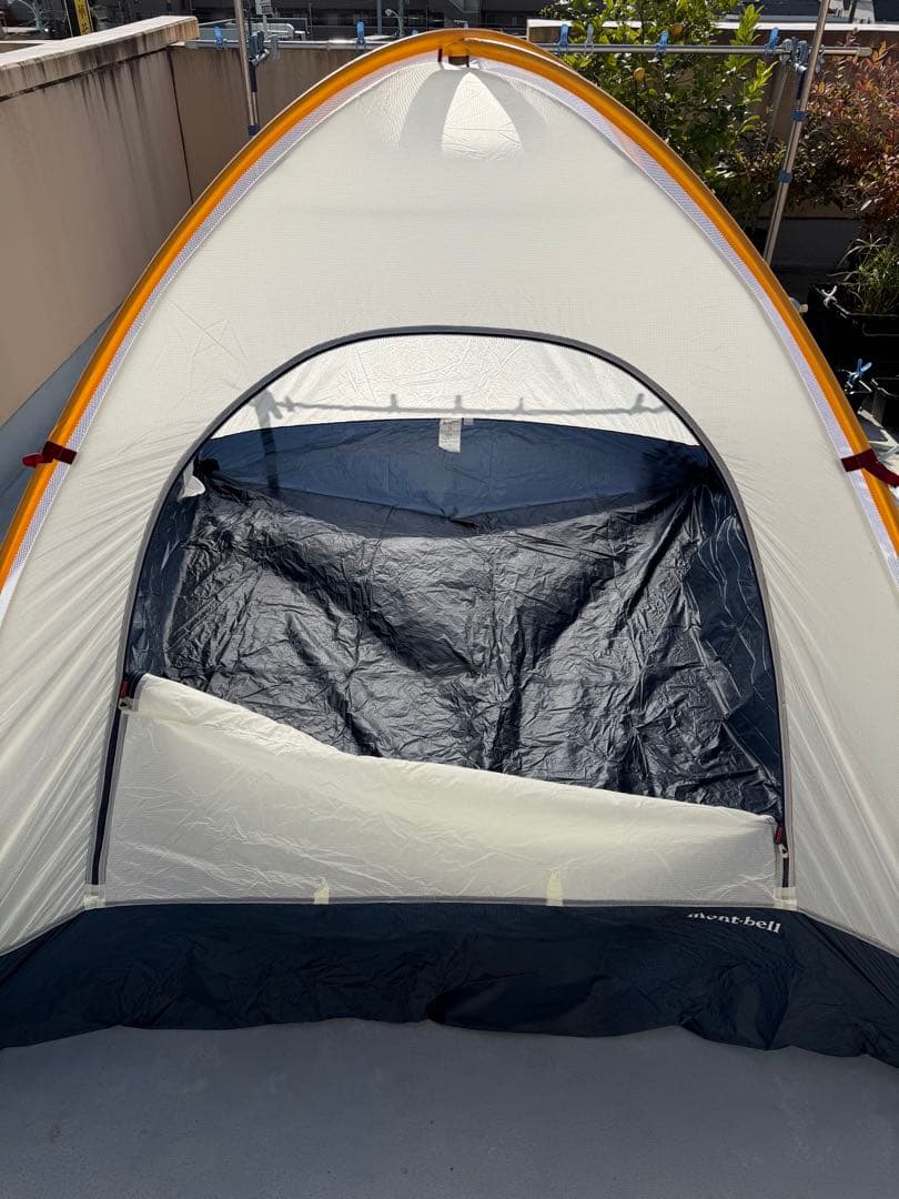 モンベル　ステラリッジ4スリーブ式 (テント、グランドシート、レインフライ)