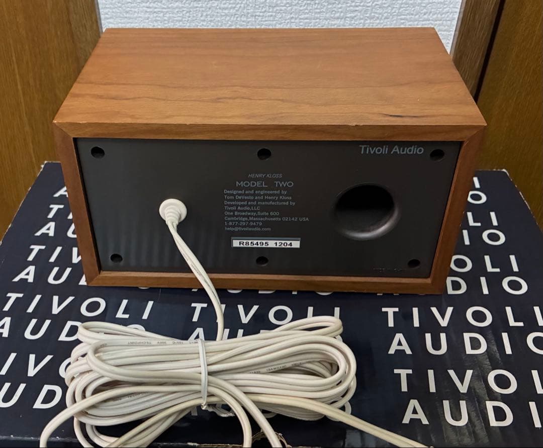 【美品・完動品】Tivoli Audio　MODEL ＴＷＯ　ステレオ　元箱付