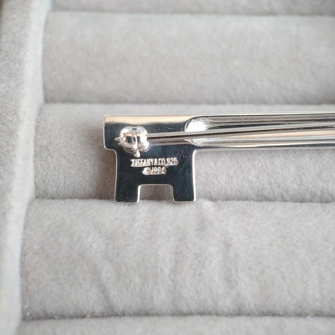＊ご成約済＊TIFFANY＆Co.　キーブローチ 刻印1994キー モチーフ