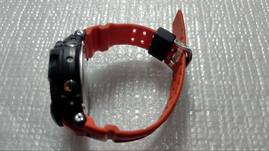 美品 G-SHOCK GA-1000 グラビティマスター アナデジ オレンジ