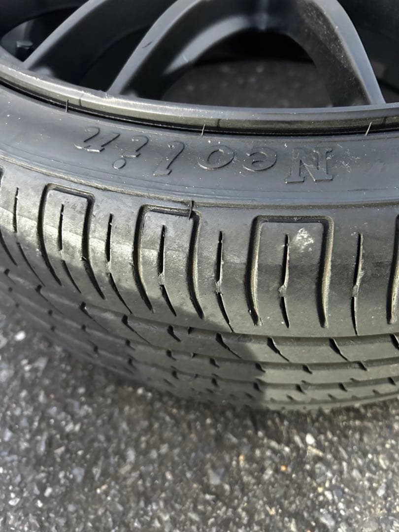 ミニクーパー　レイズ17インチ 205-40／17 7J＋45