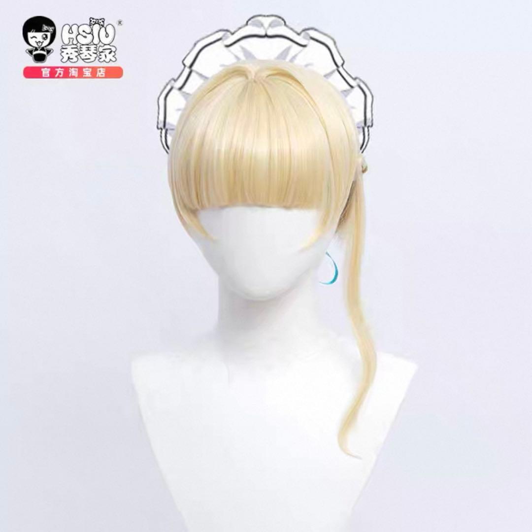 添*田様 飛鳥馬トキ　コスプレ　通常メイド服+バニー衣装、ウィッグ　フルセット