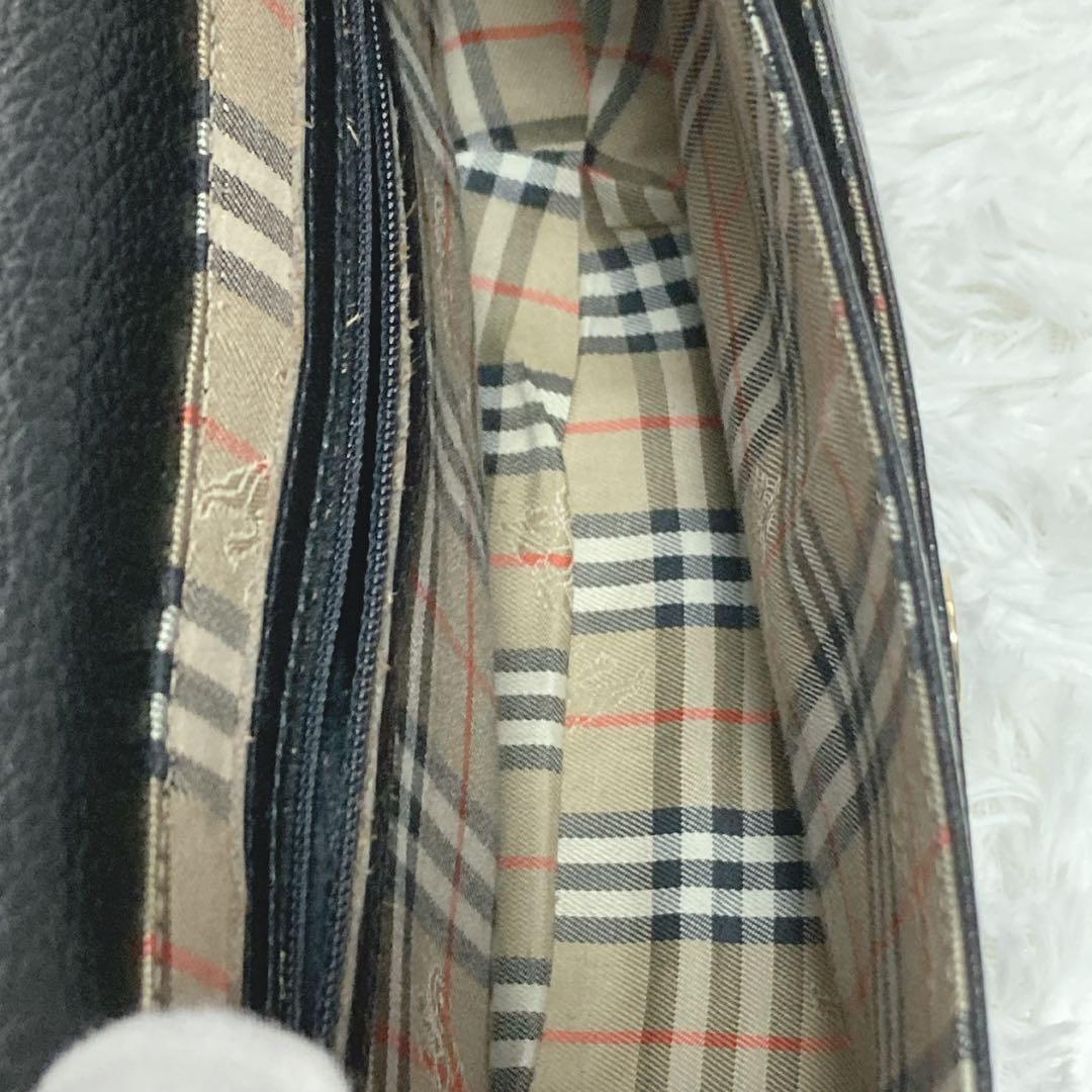 BURBERRYS バーバリー ショルダーバッグ ノバチェック オールレザー