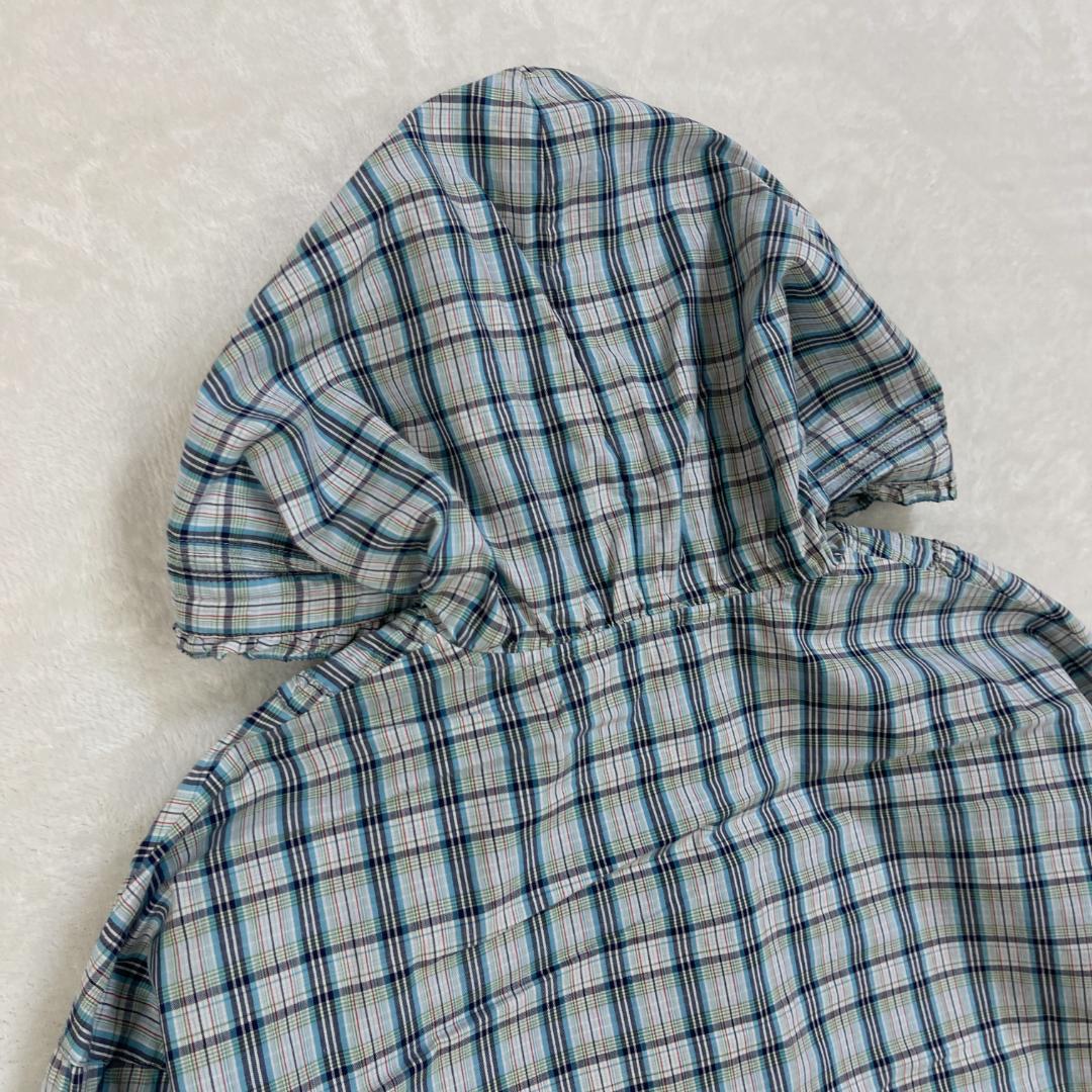 PINK HOUSE　フード付きチェックシャツ　長袖　金子功　ブラウス