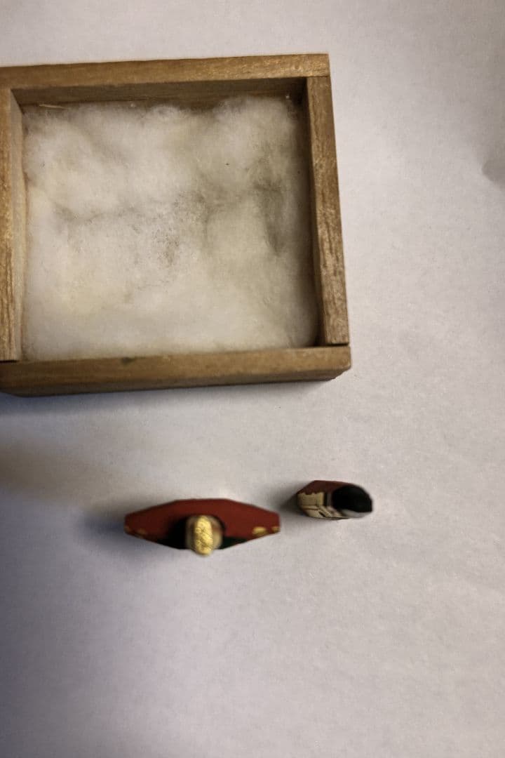 御雛　一刀彫　神泉